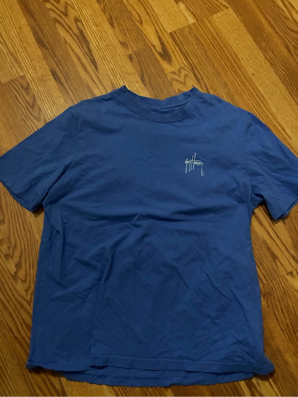 Guy Harvey Blue Short-Sleeve Graphic Tee